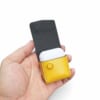 Bao da Airpods 1 - 2 được làm từ da bò, màu vàng mịn