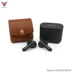 Bao da Denon TW AH-C830NCW được làm từ da bò khắc tên