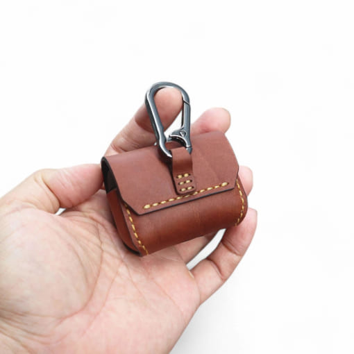 ốp da Marshall Motif A.N.C được làm từ da bò, nâu pullup Manory Leather
