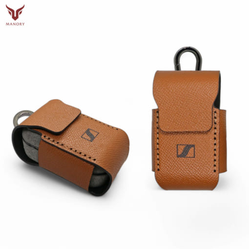 Túi da đựng Sennheiser Momentum True Wireless 2 được làm từ da bò