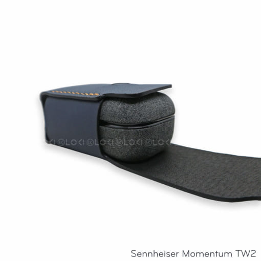 Case da đựng Sennheiser Momentum True Wireless 2 được làm từ da bò