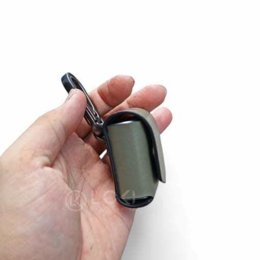 Ốp da tai nghe Fiil CC Nano được làm từ da bò, màu xanh xám