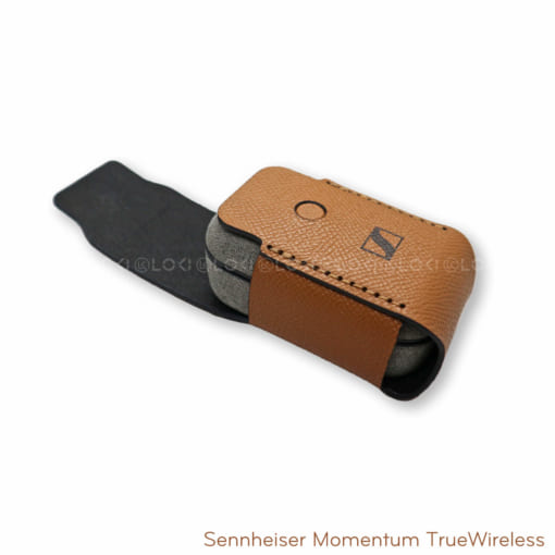 Túi da đựng Sennheiser Momentum True Wireless 2 được làm từ da bò