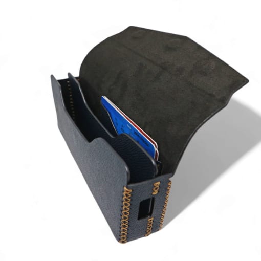 Bao da 2 ngăn kèm ngăn tiền Samsung Galaxy Z Fold 6 da bò