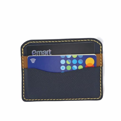 Ví đựng thẻ card phối màu xanh nâu