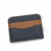 Ví đựng thẻ card phối màu xanh nâu