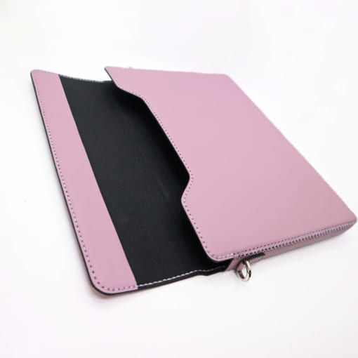 Bao da đựng máy tính bảng ipad pro m4 13 inch da bò màu tím